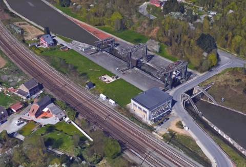 Réalisation en génie civil de la rénovation de 3 écluses sur le canal Bruxelles-Charleroi