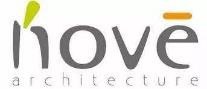 Logo de l'agence NOVE avec un design stylisé en lettres grises et accents vert et orange.