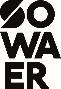 Logo noir et blanc avec les lettres "SOWAER" disposées verticalement sur fond blanc.